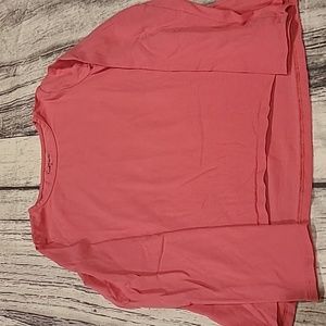 Lands End Girls long sleeve tee. Size M 10/12